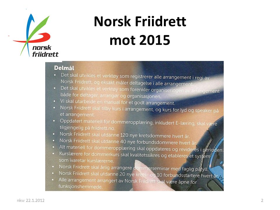 Norsk Friidrett mot 2015 nkw