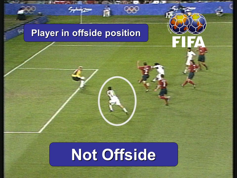Player in offside position Not Offside