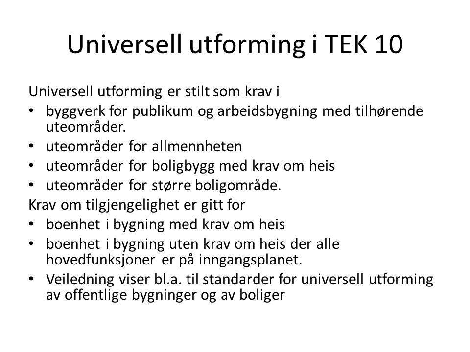 Universell utforming tek 10