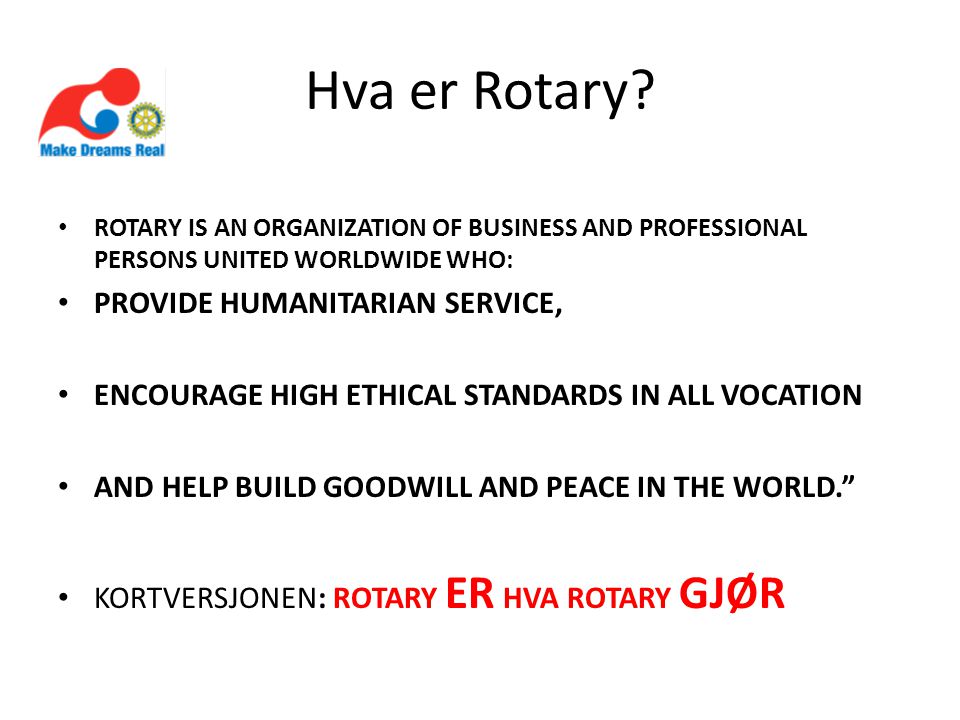 Hva er Rotary.