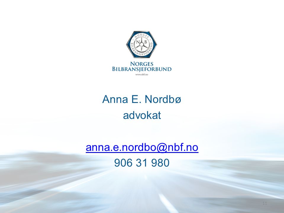 Anna E. Nordbø advokat
