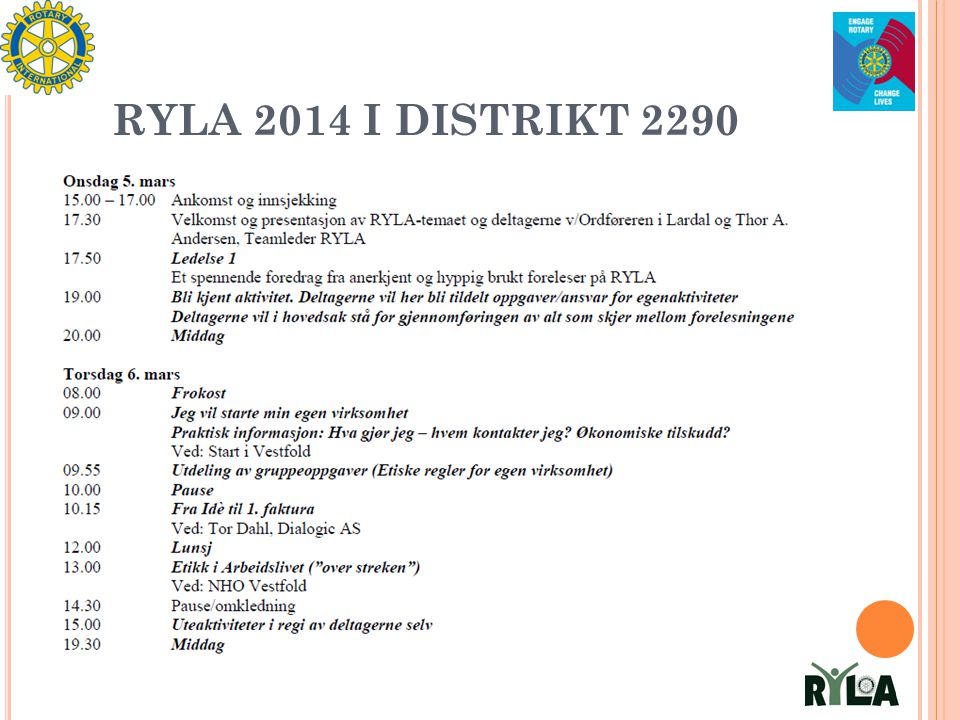 RYLA 2014 I DISTRIKT 2290