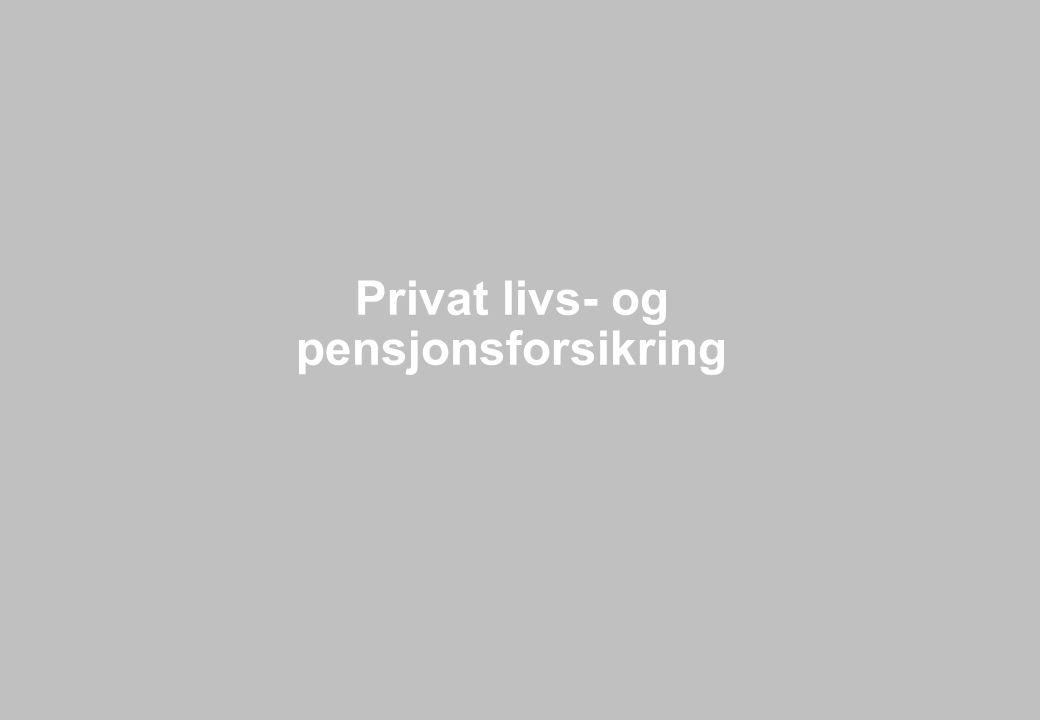Side 42 Privat livs- og pensjonsforsikring