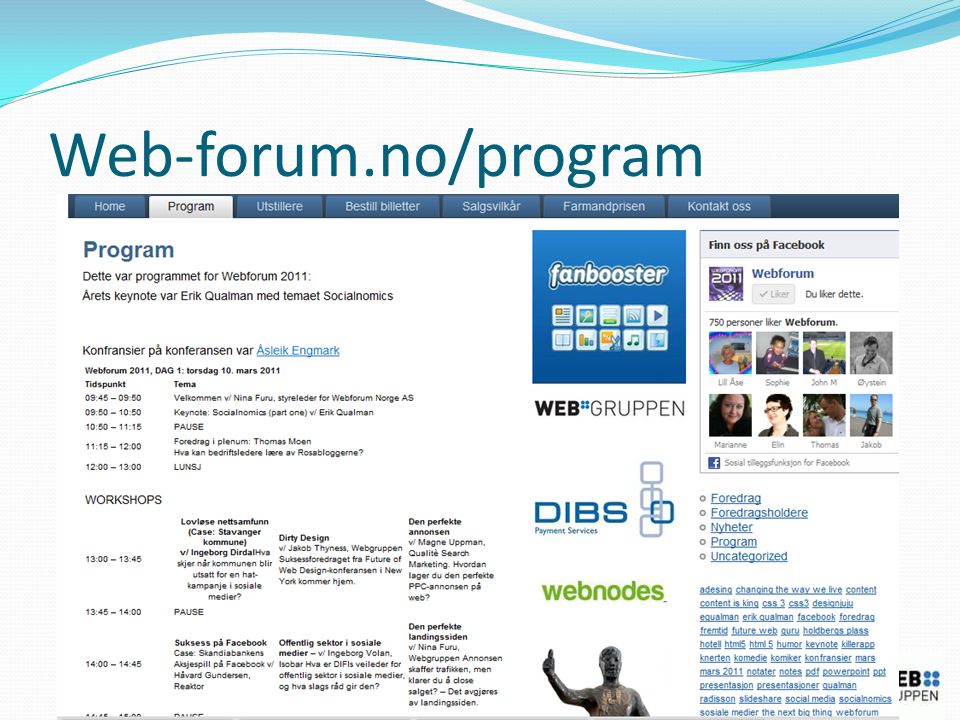 Web-forum.no/program