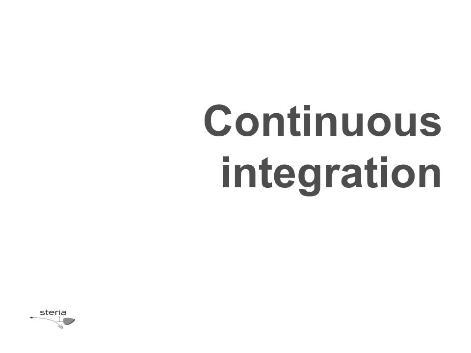 Continuous integration