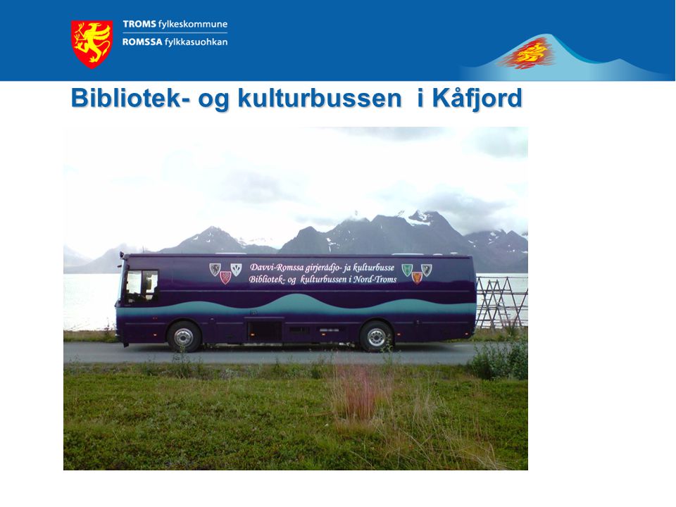 Bibliotek- og kulturbussen i Kåfjord