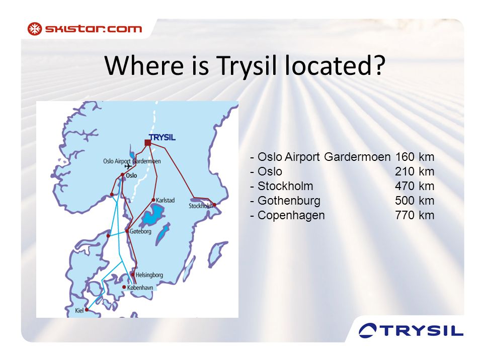 Where is Trysil located.