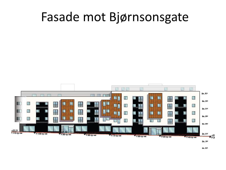 Fasade mot Bjørnsonsgate