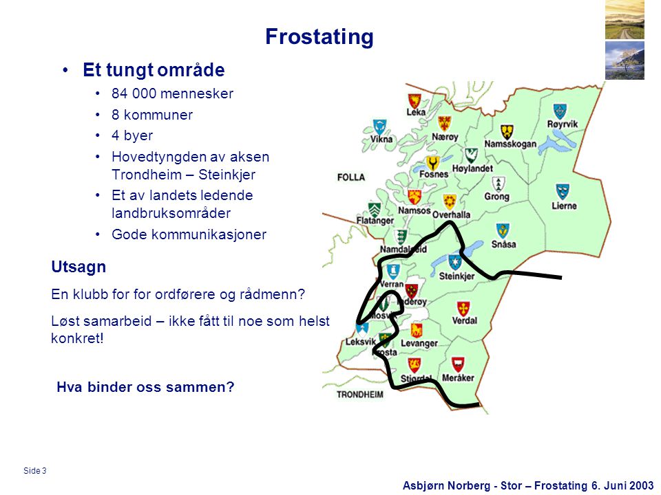 Asbjørn Norberg - Stor – Frostating 6.