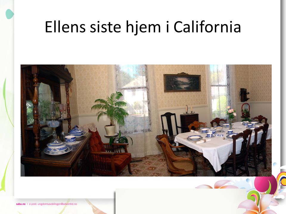 Ellens siste hjem i California