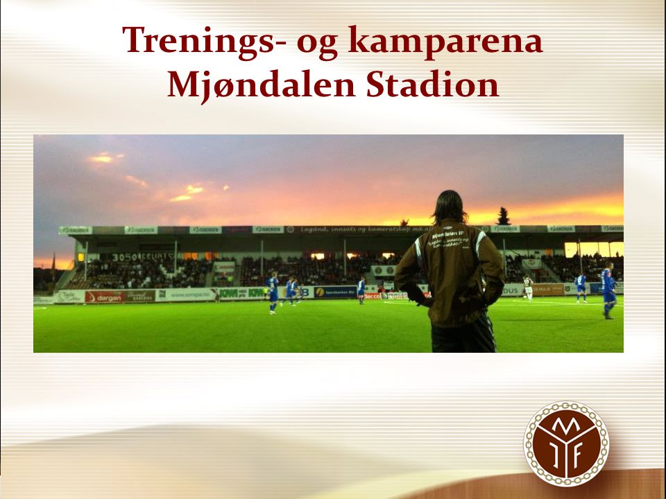 Trenings- og kamparena Mjøndalen Stadion