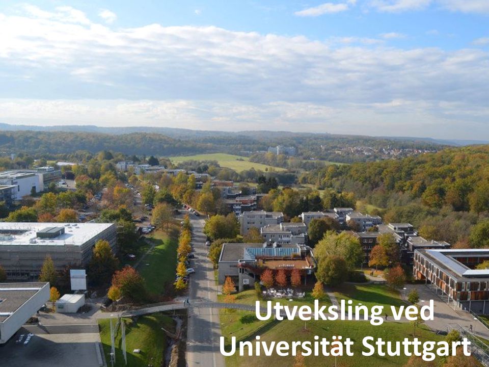 Utveksling ved Universität Stuttgart