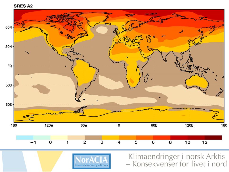 limaendringer i norsk Arktis – Knsekvenser for livet i nord Bilde av oppvarming