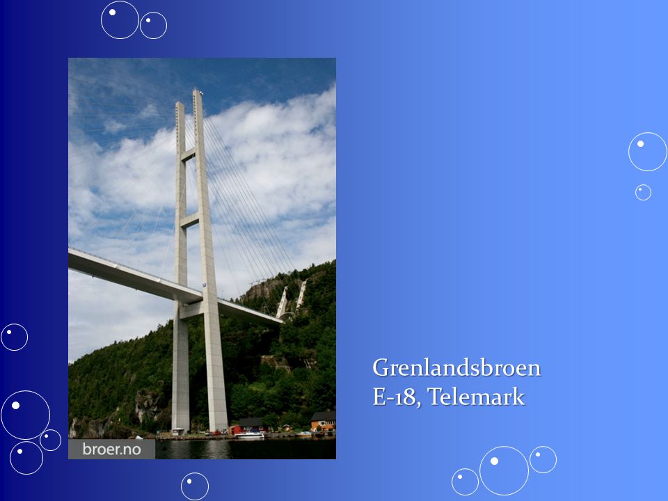Grenlandsbroen E-18, Telemark