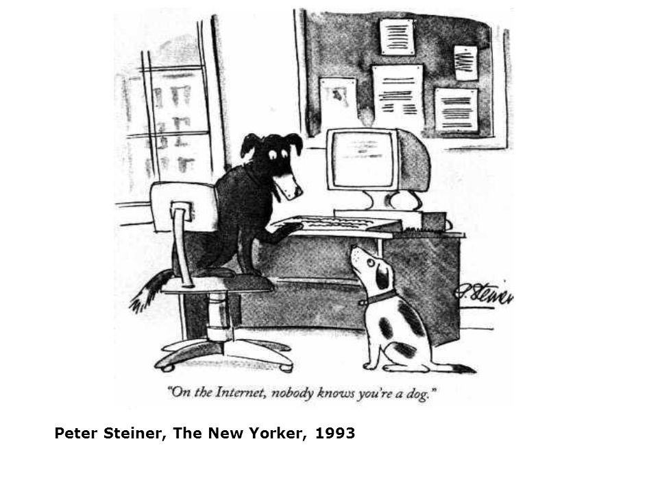 10 Peter Steiner, The New Yorker, 1993