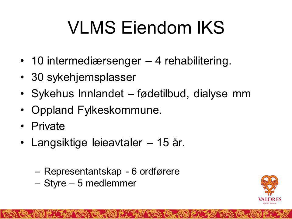 VLMS Eiendom IKS 10 intermediærsenger – 4 rehabilitering.
