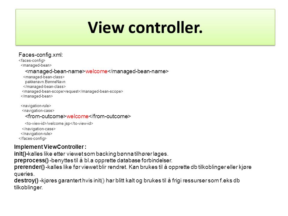 View controller.