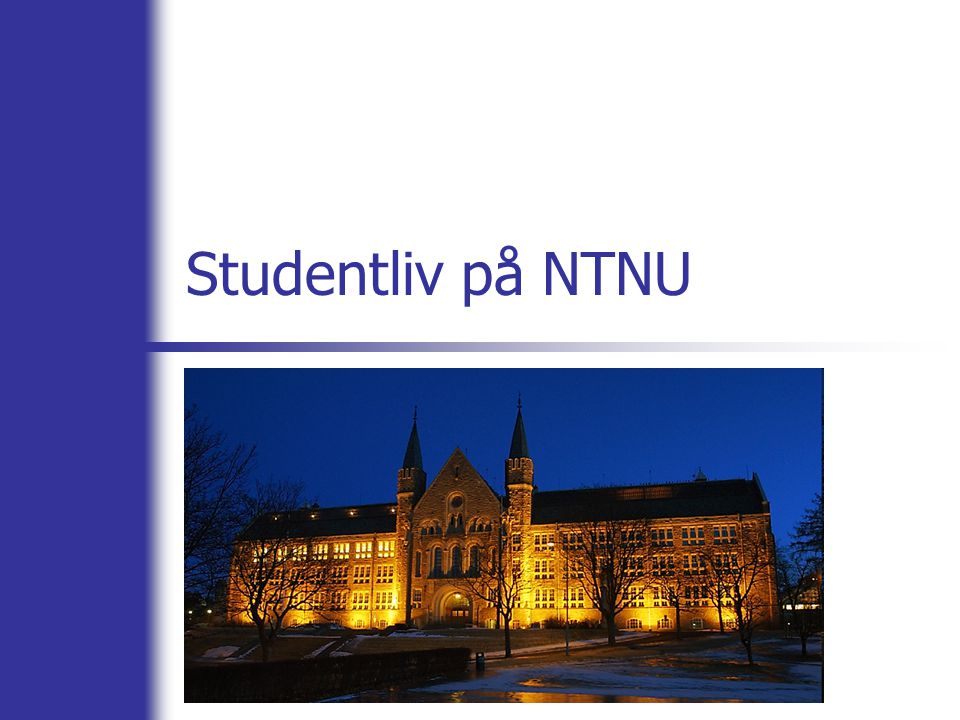 Studentliv på NTNU