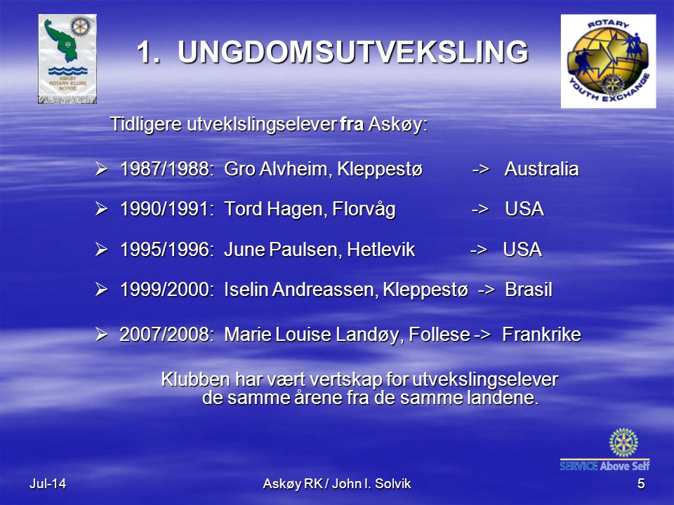Jul-14Askøy RK / John I. Solvik5 1.