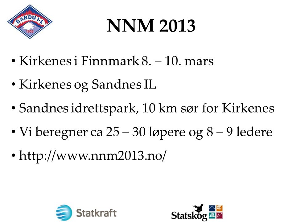 NNM 2013 Kirkenes i Finnmark 8. – 10.