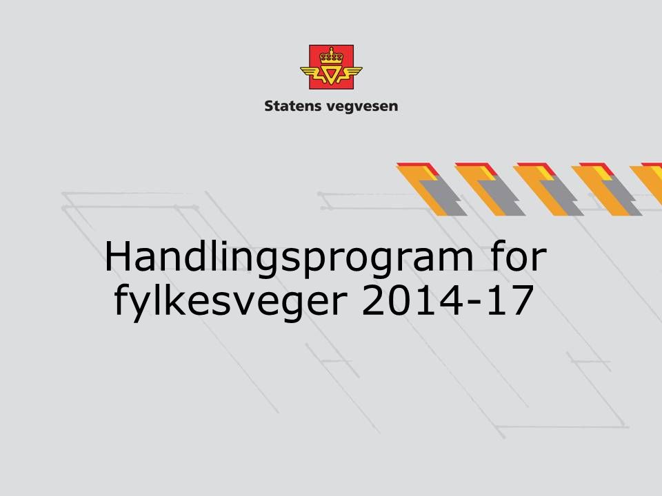 Handlingsprogram for fylkesveger