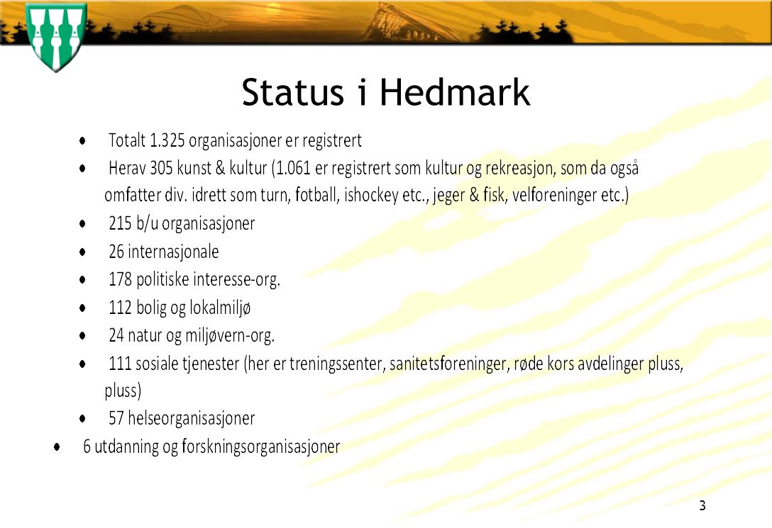 Status i Hedmark 3