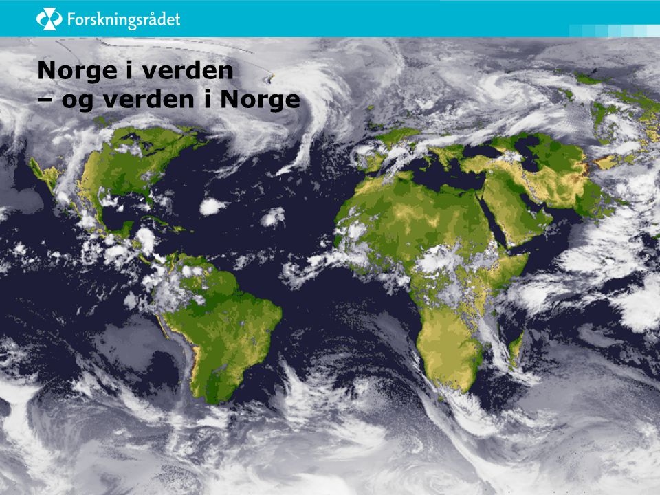 Norge i verden – og verden i Norge